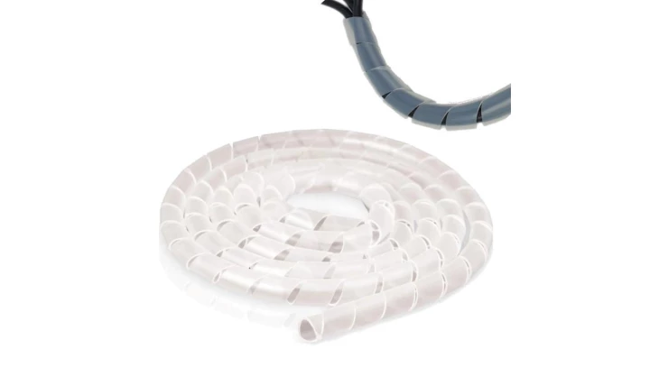 Spirala do maskowania kabli / organizer / SPI30N 10m naturalna 1 szt. 220202