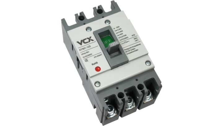 Rozłącznik kompaktowy wyłącznik z wyzwalaczem 160A 3P KYM zestaw VCX