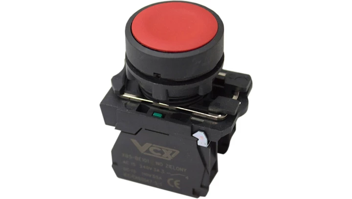 Przycisk pulpitowy czerwony sterowniczy VCX XB5-AA35 1NO+1NC
