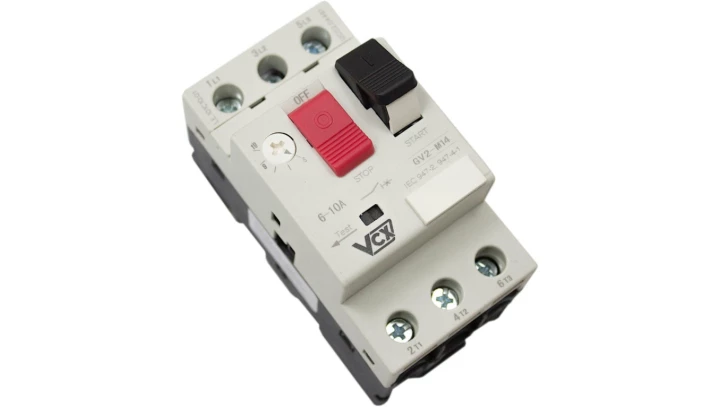 Wyłącznik silnikowy 1,0-1,6A 3P 6kV 230/400V GV-2 VCX