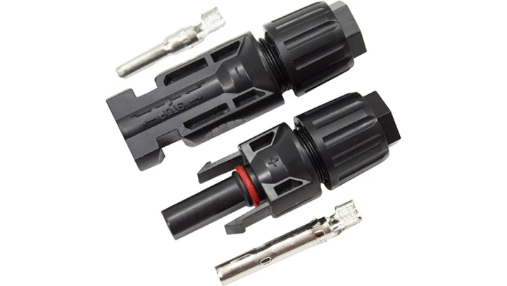 Zestaw złączy szeregowych MC4 1000V DC złącze solarne (+) i (-)