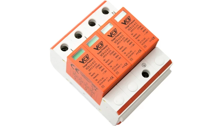 Ogranicznik przepięć klasy 275V AC T2+T3 (C+D) 4P VCX