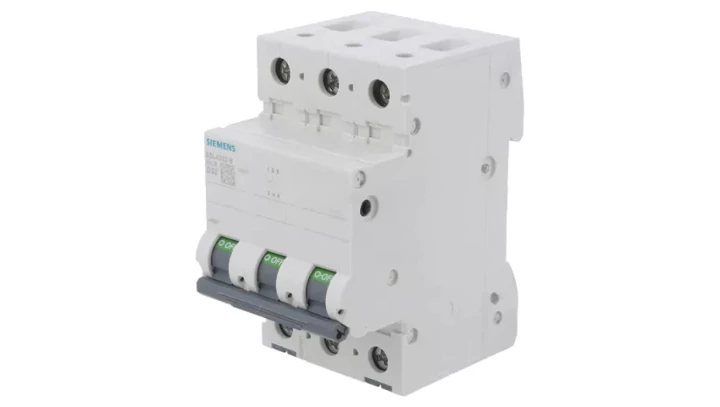 Wyłącznik nadprądowy 3P D 32A 10kA AC 5SL4332-8