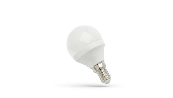 Żarówka LED E14 230V 6W kula 540lm neutralna