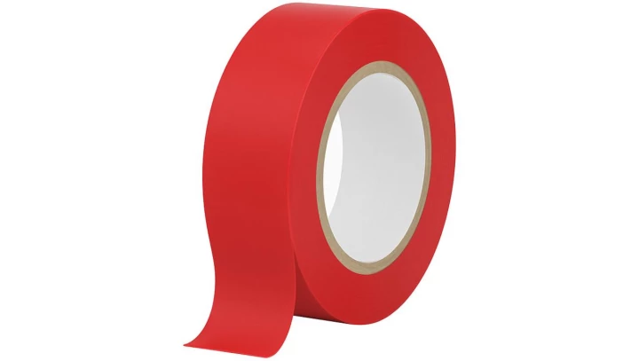 Taśma izolacyjna 15/10 czerwona TPVC_15-10-CZERWONA /10szt./