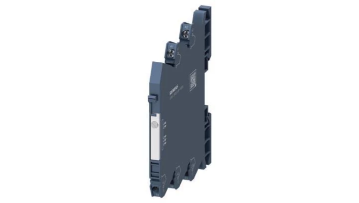 Przekaźnik sprzęgający wyjściowy wtykanyprzprzekaźnik 24V AC/DC styk 1 CO 6,2mm prąd term. 6A przełącznik R-0-A 3RQ4128-1AB30