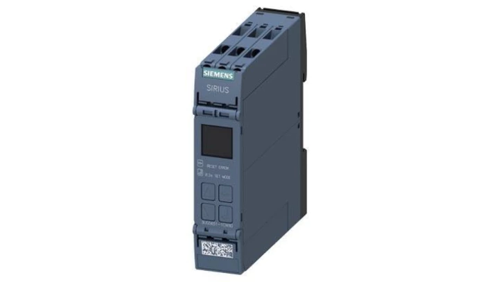 Cyfrowy przekaźnik kontroli prędkości 0.1-6000 obr/min 24-240V AC-DC 0.1-999.9s przył. śrubowe SIRIUS 3UG5651-1CW30