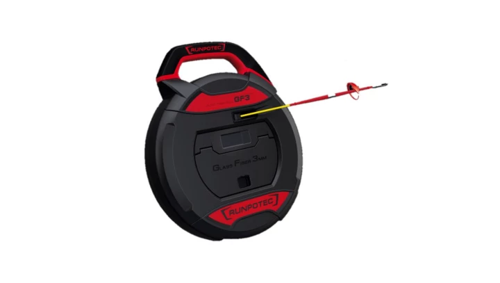 Pilot do przeciągania kabla włókno szklane w kasecie GF3 fi 3mm 10196 /20m/