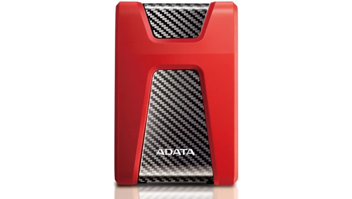 Dysk zewnętrzny ADATA DashDrive Durable HD650 AHD650-1TU3-CRD (1 TB 2.5 USB 3.0 5400 obr/min kolor czerwony)
