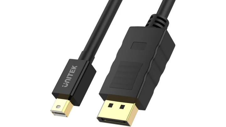 UNITEK Kabel mini DisplayPort 1.2 / DisplayPort 4K@60 (wtyk / wtyk) 2m