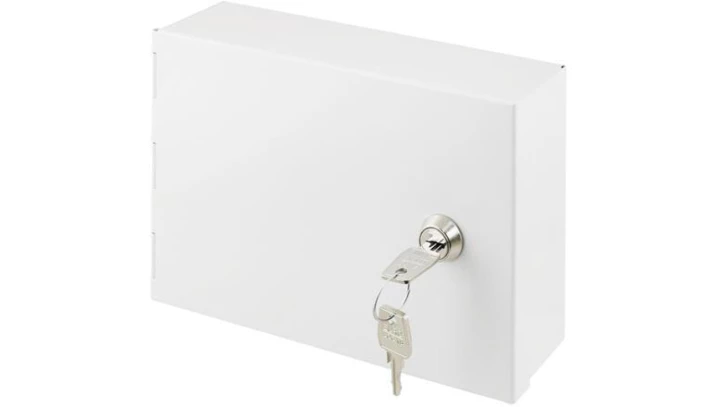 Obudowa klawiatury uniwersalna 215x150x50mm, natynkowa, biała LCD/B Satel Pulsar AWO353