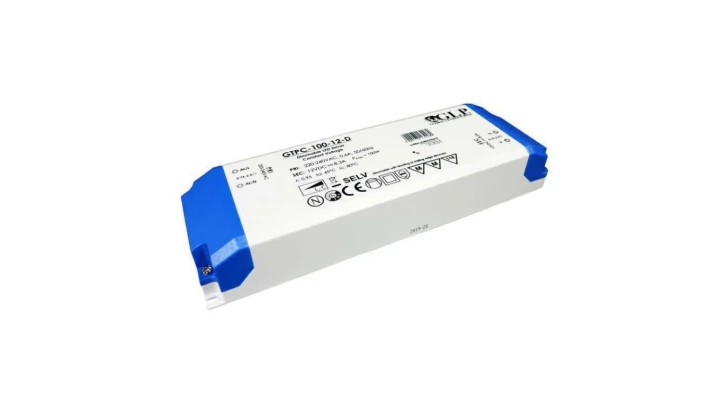 GLP Zasilacz LED GTPC-100-12-D 100W 12V DC 8,3A meblowy TRIAC dimmable / ściemnialny