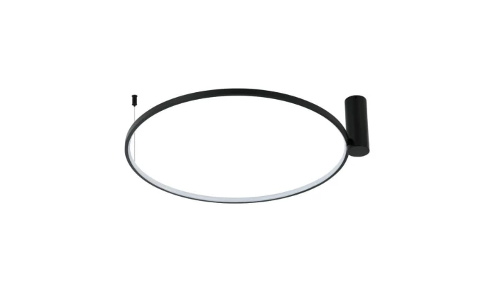 Plafon Ring L CCT 1xLED czarny LP-909/1C L BK CCT Light Prestige