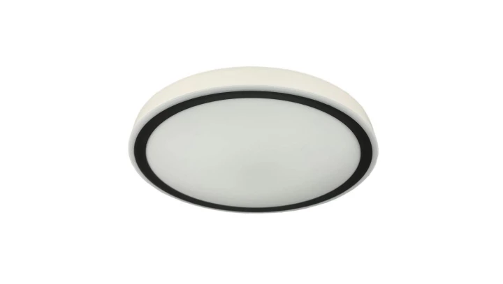 Plafon VEGAS średni czarny 4000K barwa neutralna LP-550/1C M 4BK Light Prestige