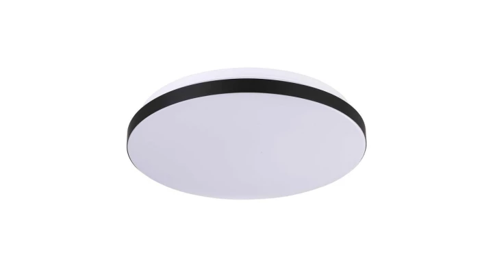Plafon BABILON okrągły średni czarny 4000K barwa neutralna LP-335/1C M 4BK Light Prestige