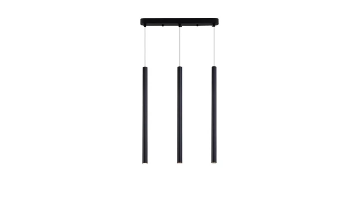 Lampa wisząca LUNGO 3 linia czarna LP-894/3L BK Light Prestige