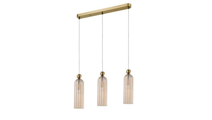 Lampa wisząca Piega 3 LP-939/3L amber Light Prestige