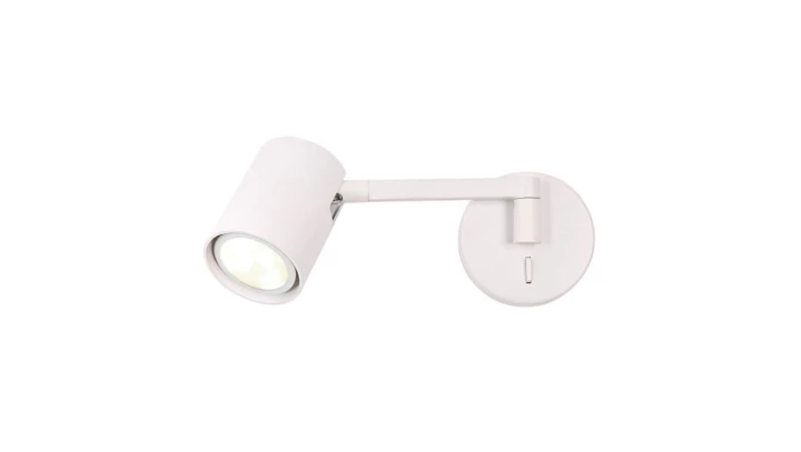Kinkiet z wysięgnikiem SNOW biały LP-731/1WL WH Light Prestige