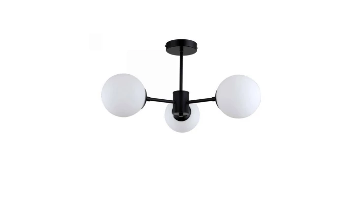 Lampa wisząca Roma 3 czarna LP-1345/3P BK Light Prestige