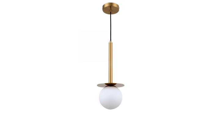 Lampa wisząca Roma 1 złota LP-1345/1P GD Light Prestige