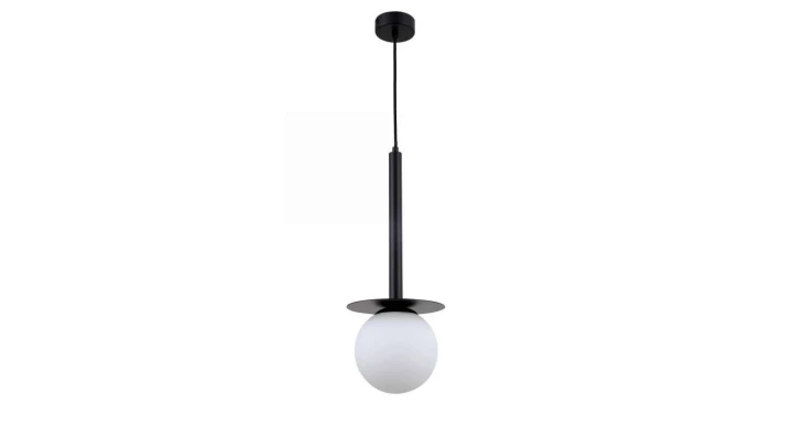 Lampa wisząca Roma 1 czarna LP-1345/1P BK Light Prestige