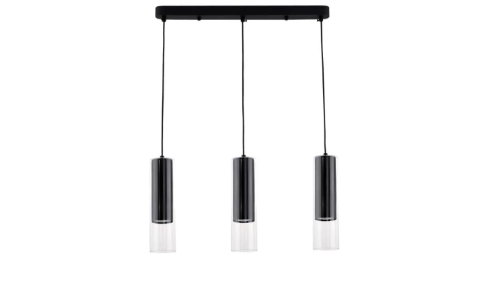 Lampa wisząca Manacor 3 czarna LP-232/3L BK Light Prestige