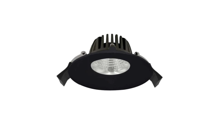 Oczko podtynkowe ORION czarne LP-4434/1RS BK Light Prestige