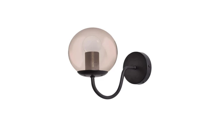 Kinkiet Hook czarny LP-125/1W Light Prestige