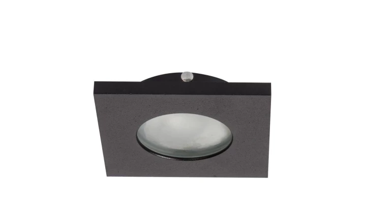 Oprawa halogenowa Lagos 1 kwadrat podtynkowa czarna IP65 LP-440/1RS Light Prestige