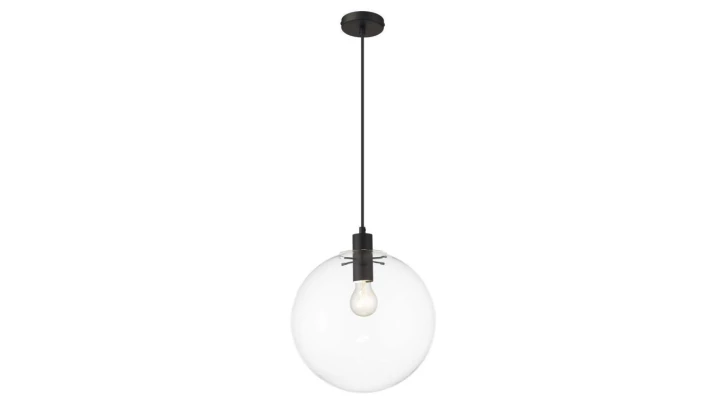 Lampa wisząca PUERTO duża czarna LP-004/1P L BK LIGHT PRESTIGE