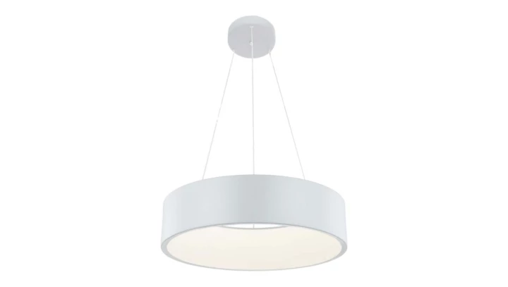 Lampa wisząca Malaga LED biała 45cm LP-622/1P WH Light Prestige