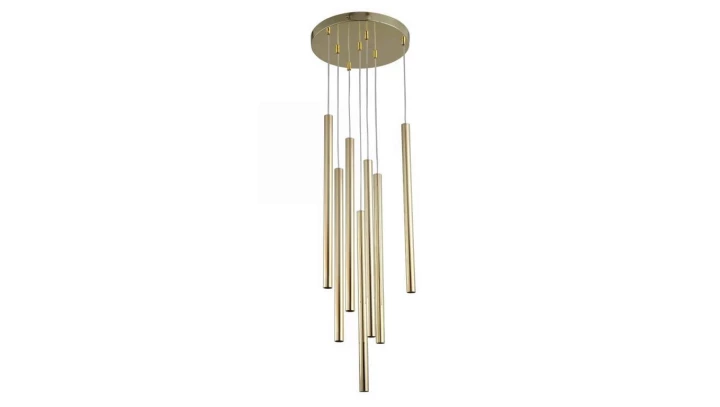 Lampa wisząca złota LUNGO 7 LP-894/7P GD Light Prestige