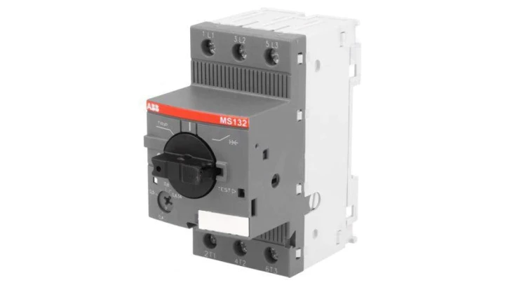 MS132-0.63 Wyłącznik silnikowy 0,12kW 208÷690VAC na szynę DIN IP20