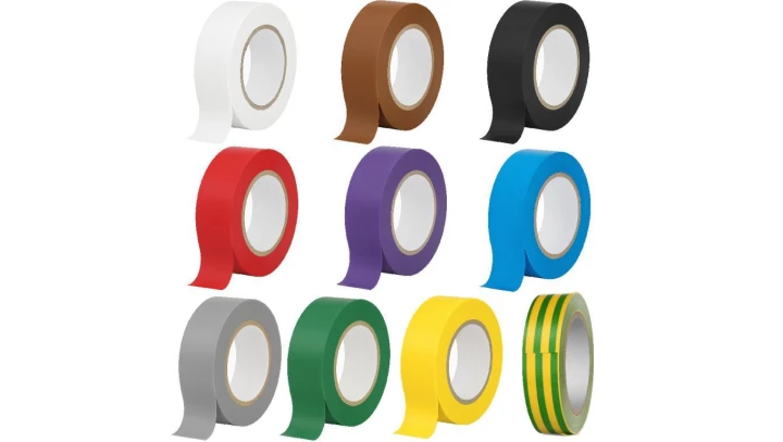 Taśma izolacyjna 15/10 multikolor TPVC_15-10-MULTI /10szt./
