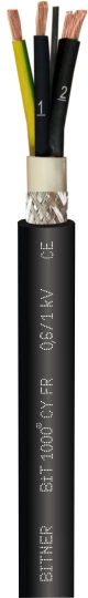 Przewód sterowniczy 4G1,5 BiT 1000 CY FR S66612 /bębnowy/