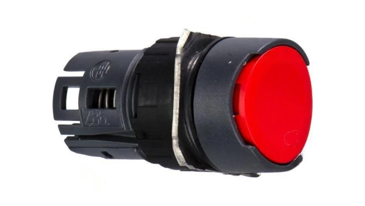Napęd przycisku czerwony z samopowrotem ZB6AA4