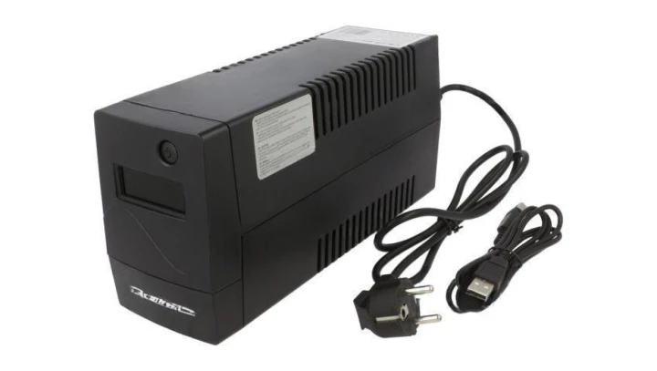 Qoltec Zasilacz awaryjny UPS Line Interactive Monolith 650VA 360W LCD USB RJ45