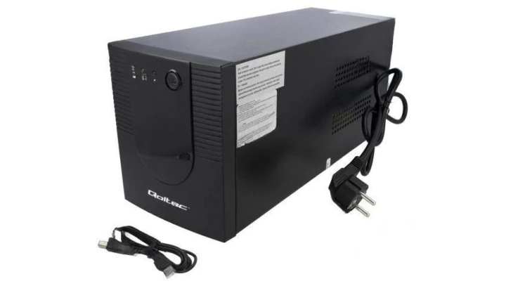 Qoltec Zasilacz awaryjny UPS Line Interactive Monolith 2000VA 1200W USB RJ45