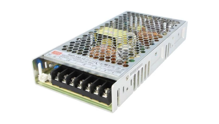 Zasilacz do montażu wewnętrznego 12V 12,5A 150W RSP-150-12