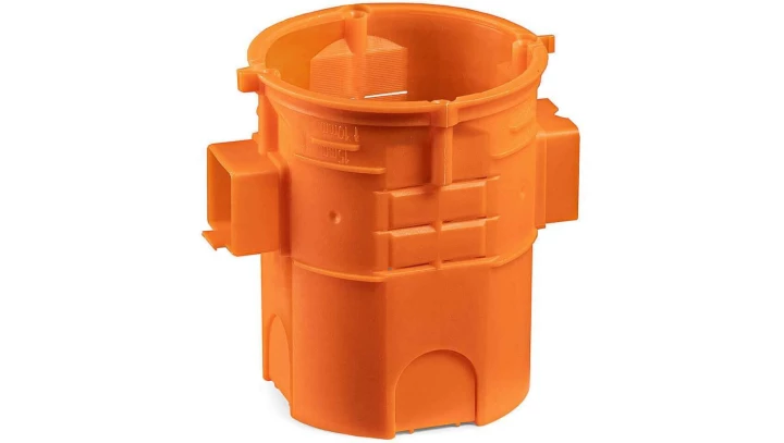 Puszka podtynkowa supergłęboka (80mm) pomarańczowa S60GF 33008008 /35szt./
