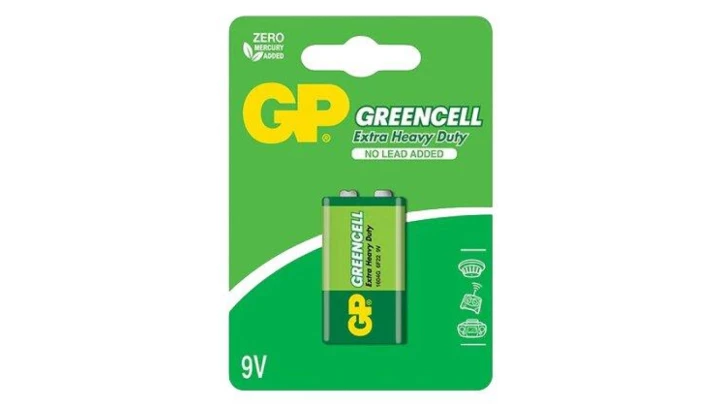 GP bateria cynkowa GREENCELL 9V (6F22) 1BL /1szt./