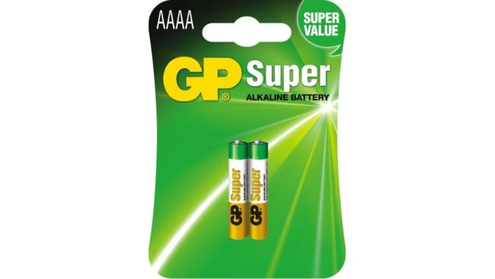 GP specjalna bateria alkaliczna 25A AAAA 2BL /2szt./