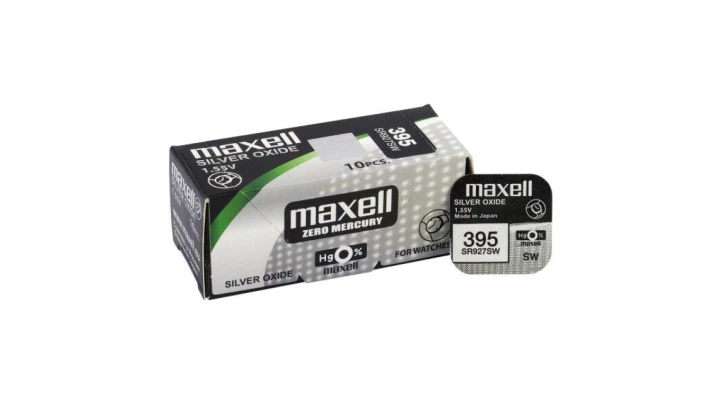 BATERIA SREBROWA (395) SR927SW ZEGARKOWA 1 sztuka MAXELL / 18289900