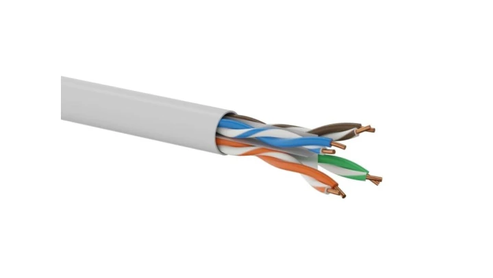 Kabel teleinformatyczny U/UTP kat.6A LSOH Dca (10Gb/s) szary Q-LANTEC /500m/