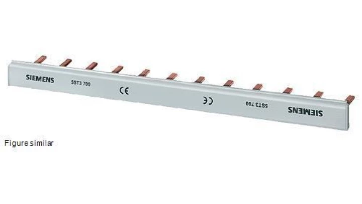Szyna łączeniowa grzebieniowa 16qmm 1-faz.+HS długość 1016mm 5ST3703