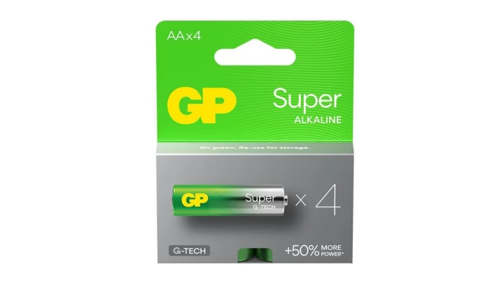 GP bateria alkaliczna SUPER AA (LR6) 4PP /4szt./