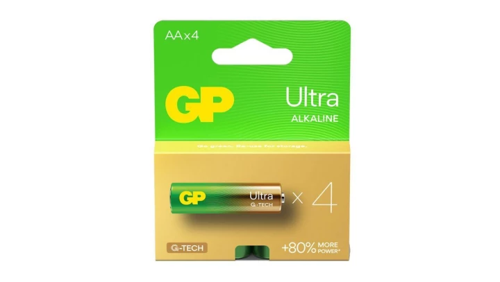 GP bateria alkaliczna ULTRA AA (LR6) 4PP MB /4szt./
