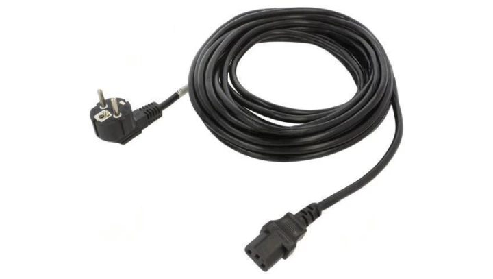 Kabel zasilający CEE 7/7 - IEC 320 C13 10m VDE czarny CA-C13C-11CC-0100-BK