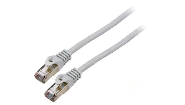 Kabel krosowy patchcord F/UTP kat.5e 20m szary PCF5-10CC-2000-S
