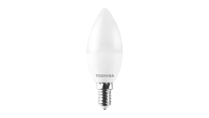 TOSHIBA LED N_STD C37 E14 4.7W 3000K/10szt./